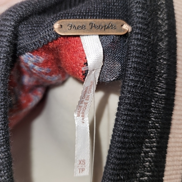 Free people crop textured zip up jacket XS - Picture 11 of 12